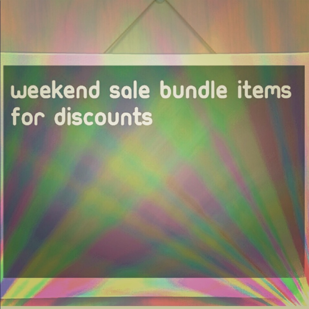 Price Drop / This weekend